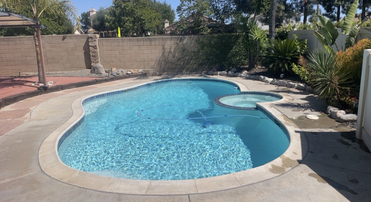 Green pool treatment