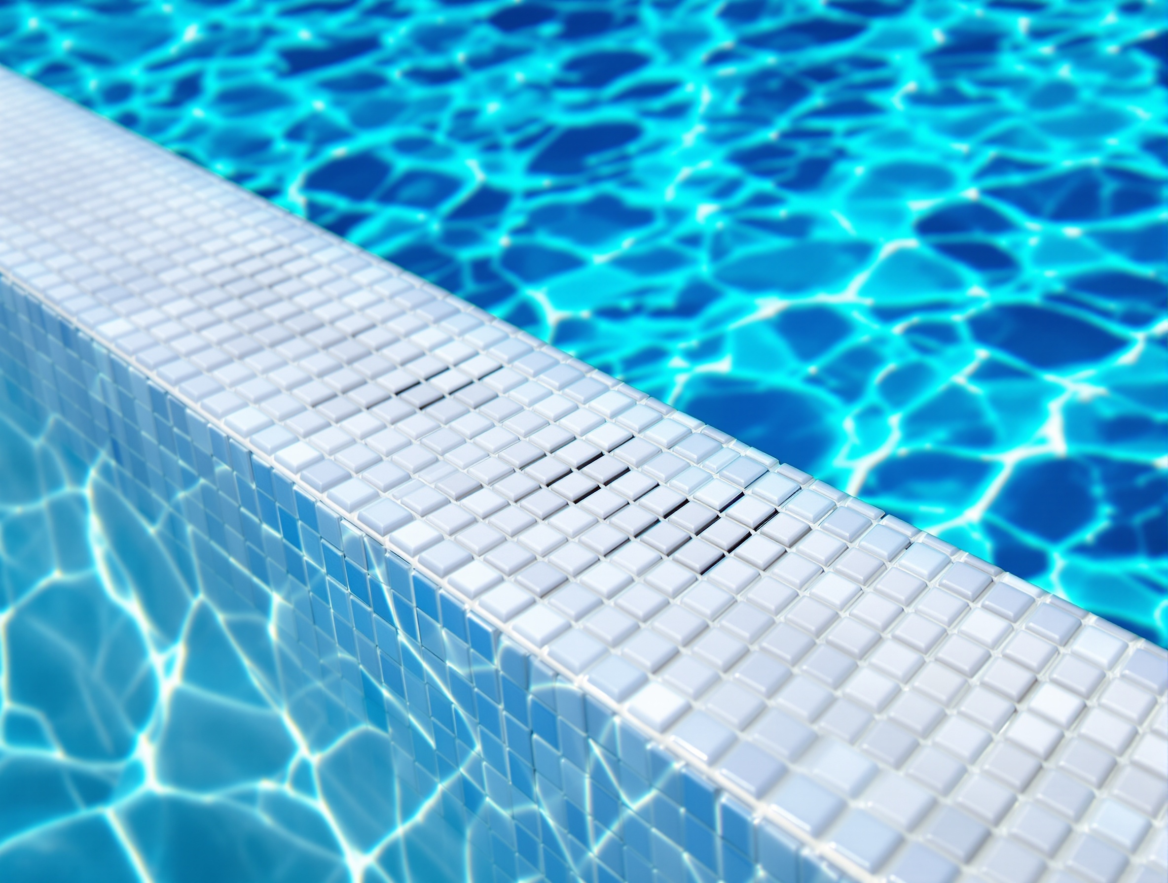 Pool tile cleaning and calcium removal